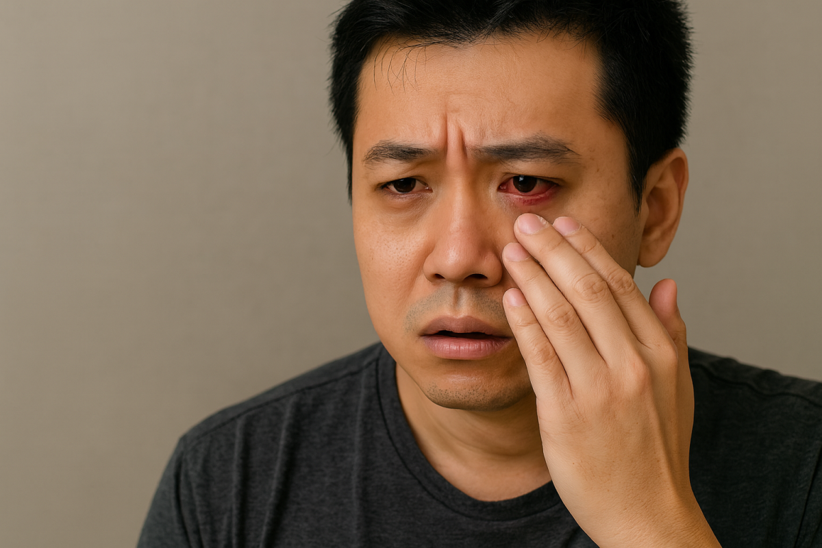 Vi sao mat ban do ngau