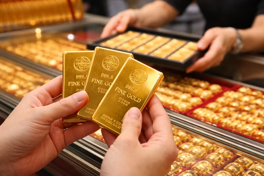 Giá vàng thế giới liên tục lập kỷ lục ngay trong tháng đầu năm 2026. Ảnh minh họa giao-dich-vang.png