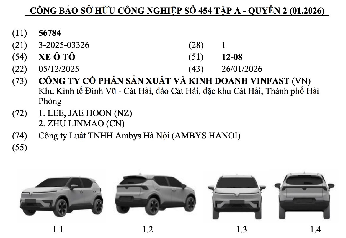 VinFast VF 5 sắp có bản nâng cấp, thiết kế cứng cáp hơn? - Ảnh 1.