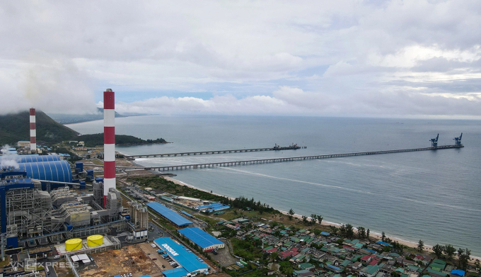 Một góc của khu kinh tế Vũng Áng, nơi Vingroup đang đầu tư nhiều dự án quy mô lớn. Ảnh: Đức Hùng