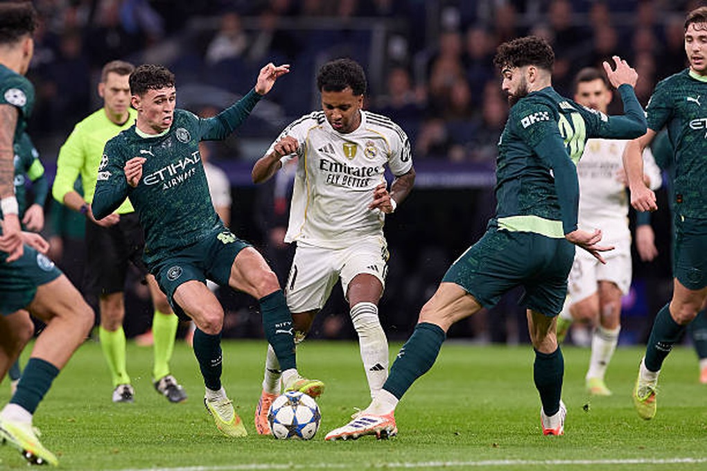 Vòng 1/8 Champions League: Real Madrid đại chiến Man City, PSG gặp Chelsea - 1