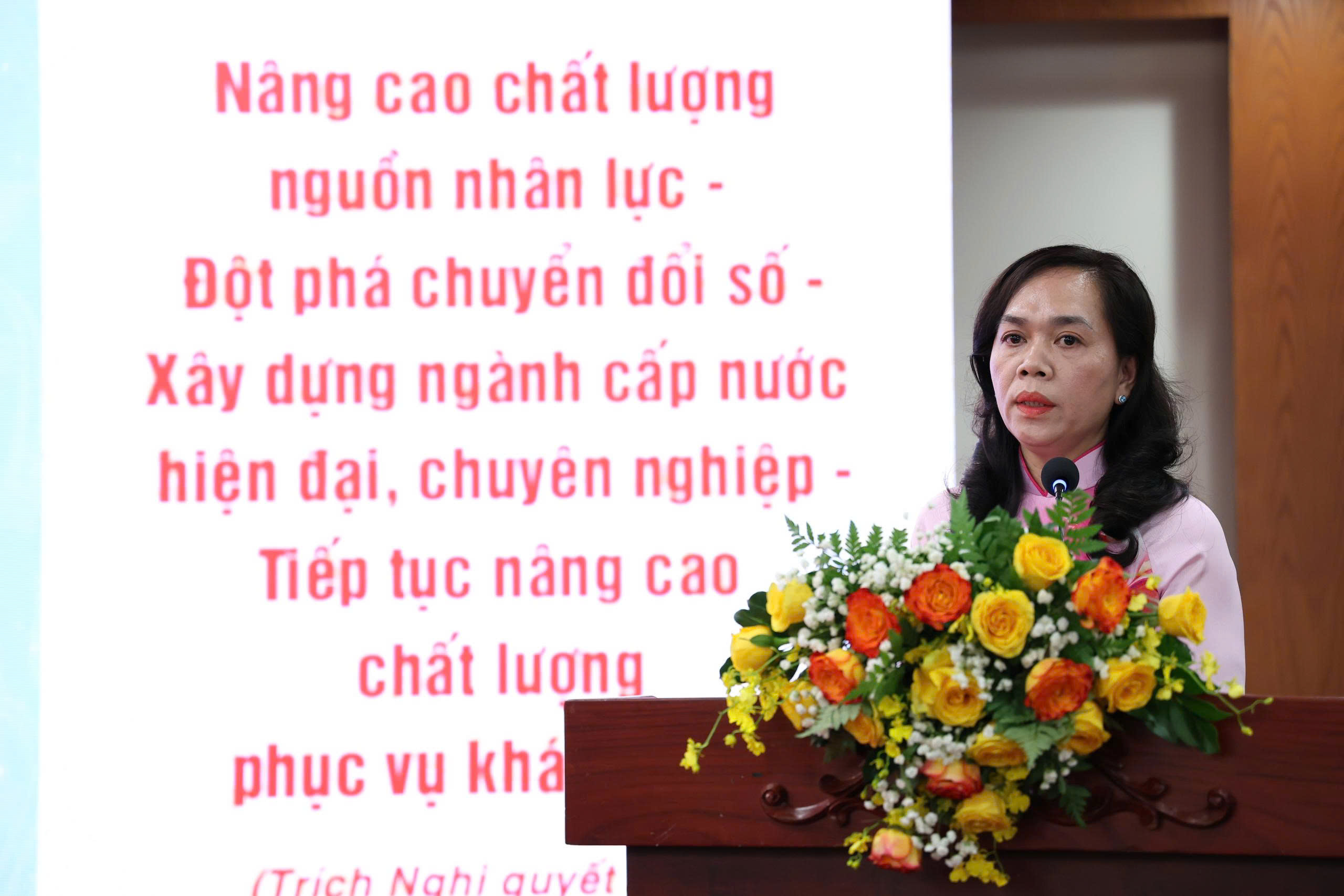 SAWACO: Vững bước dưới cờ Đảng, kiến tạo ngành nước thông minh - Ảnh 1.