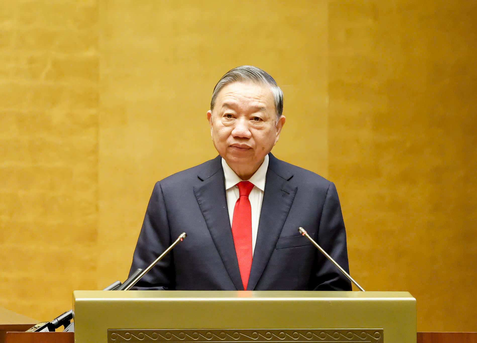 Phát biểu của Tổng Bí thư Tô Lâm tại Hội nghị quán triệt Nghị quyết 79, 80- Ảnh 1.