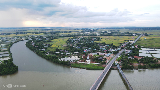 Phía bắc ngã sông Hiền Lương - Bến Hải, nơi xây dựng bảo tàng. Ảnh: Đắc Thành