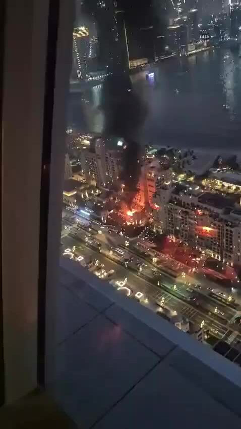 Cháy nổ ở Dubai