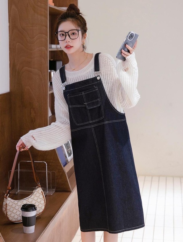 Nét đẹp thanh xuân cùng những chiếc quần, váy yếm- Ảnh 7. Nét đẹp thanh xuân cùng những chiếc quần, váy yếm- Ảnh 7.