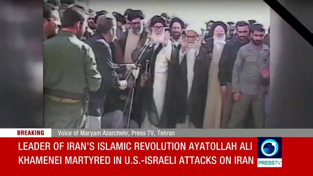 MC đài truyền hình Iran bật khóc khi đưa tin ông Khamenei thiệt mạng