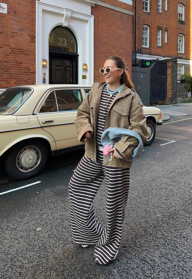 Mùa mốt năm nay, kiểu quần này đang dần thay thế quần denim 8 Mùa mốt năm nay, kiểu quần này đang dần thay thế quần denim - Ảnh 8.