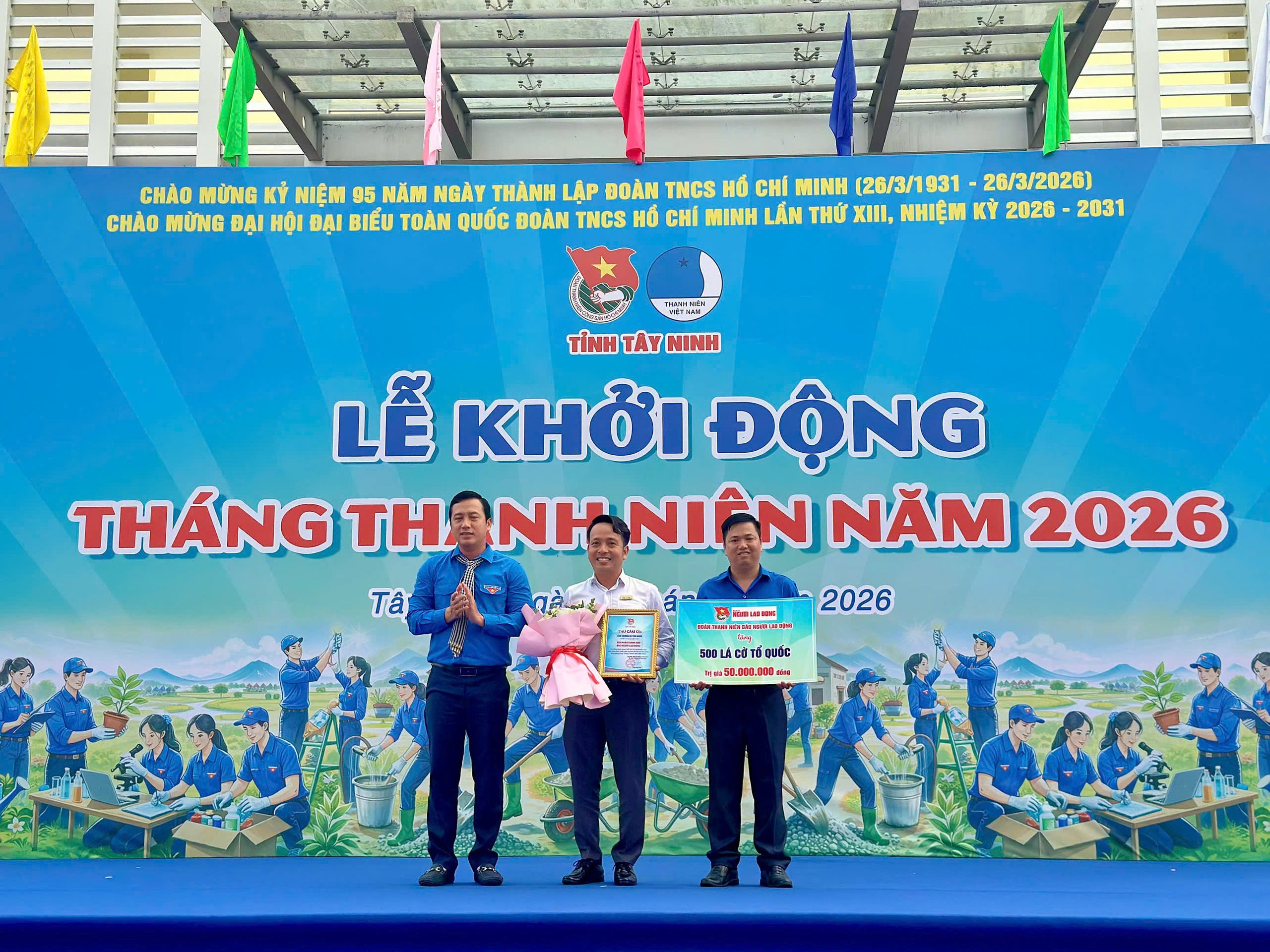 Khởi động Tháng Thanh niên 2026 với nhiều hoạt động ý nghĩa tại Tây Ninh 2 VIDEO: Khởi động Tháng Thanh niên 2026 với nhiều hoạt động ý nghĩa tại Tây Ninh - Ảnh 2.