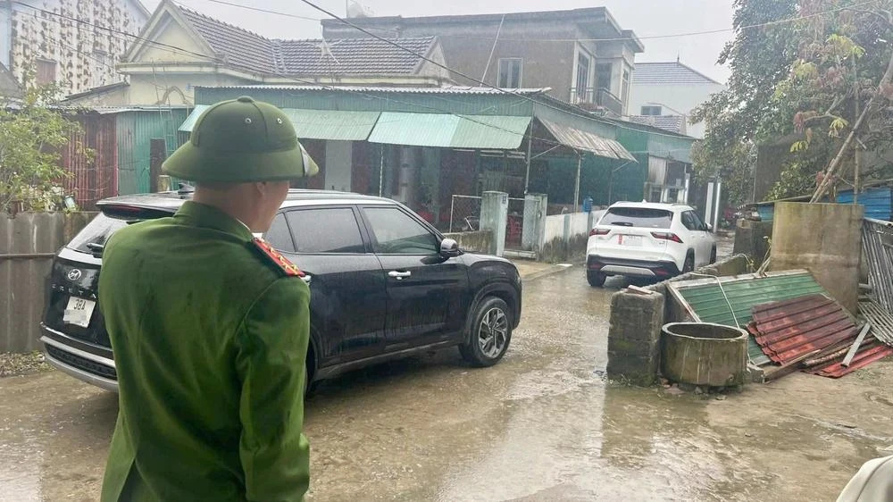 Nơi xảy ra việc ông Linh "khóa xe" người khác vì “bực tức tình trạng xe này vướng xe kia”. 1000048209.jpg