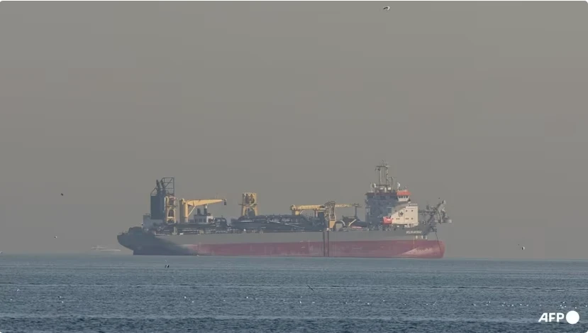 Hình ảnh một tàu chở dầu ngoài khơi Dubai vào ngày 1 tháng 3 năm 2026. Ảnh tư liệu: AFP/Fadel Senna
