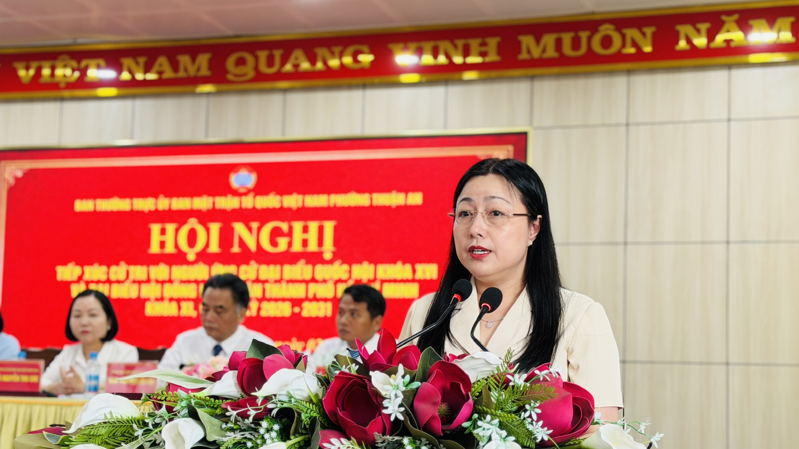  Các ứng viên đại biểu Quốc hội Đơn vị số 1, TP.HCM hứa gì trước cử tri? - Ảnh 3.