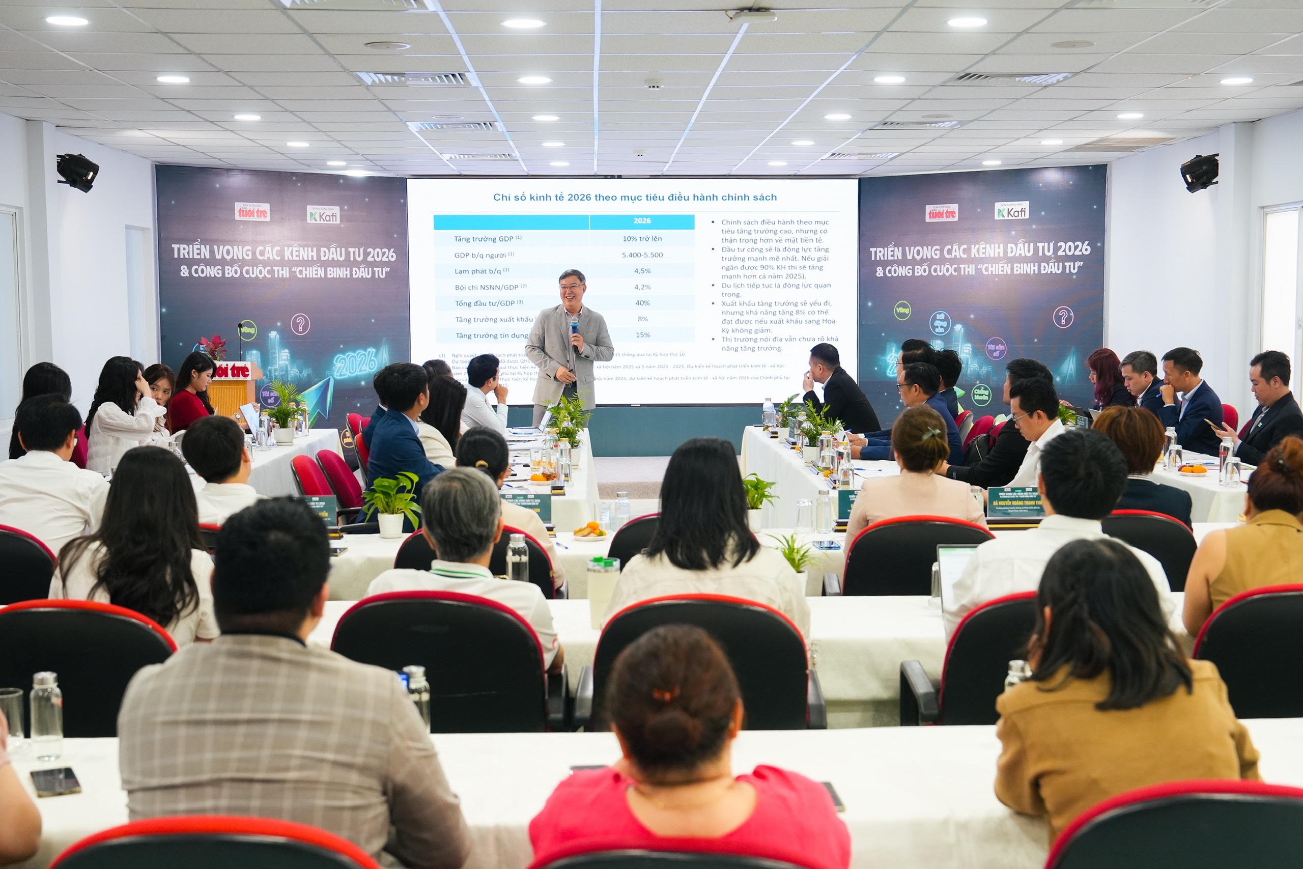 Báo Tuổi Trẻ tổ chức tọa đàm 'Triển vọng các kênh đầu tư 2026' - Ảnh 2.