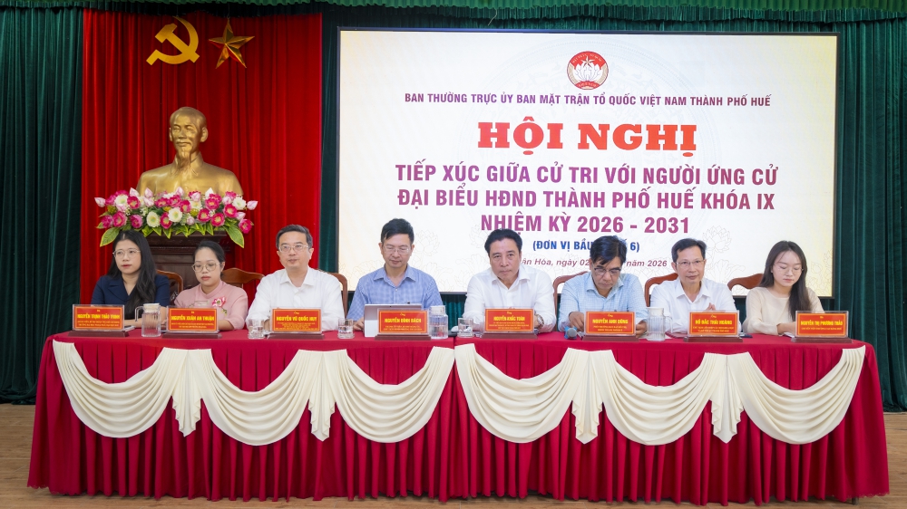 Bầu cử Quốc hội: Đại biểu TP.Huế ‘nắm chắc tâm tư nhân dân'- Ảnh 4.