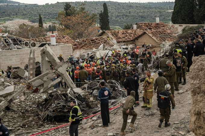 Hiện trường vụ tập kích. Ảnh: AFP