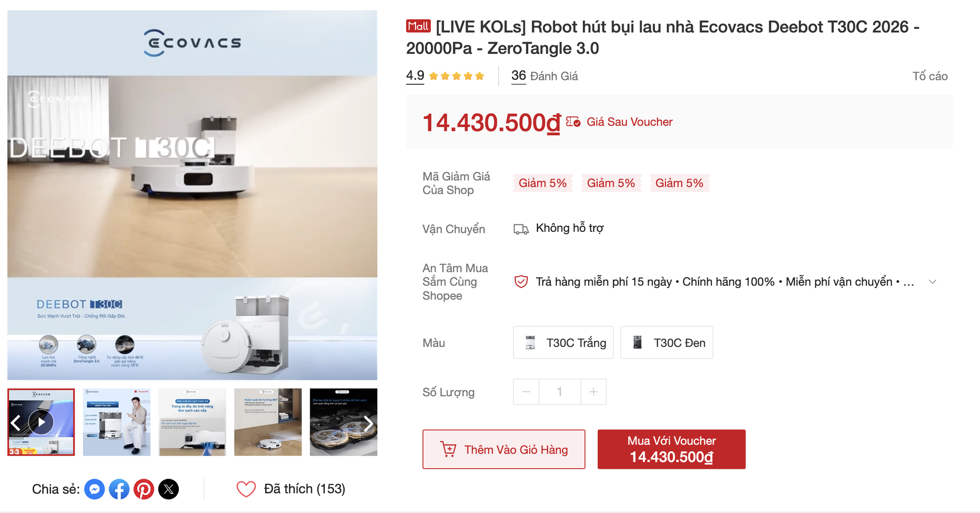 Máy hút ẩm, robot hút bụi - lau nhà và loạt đồ gia dụng giảm chưa từng có ngày siêu sale 3/3- Ảnh 3.