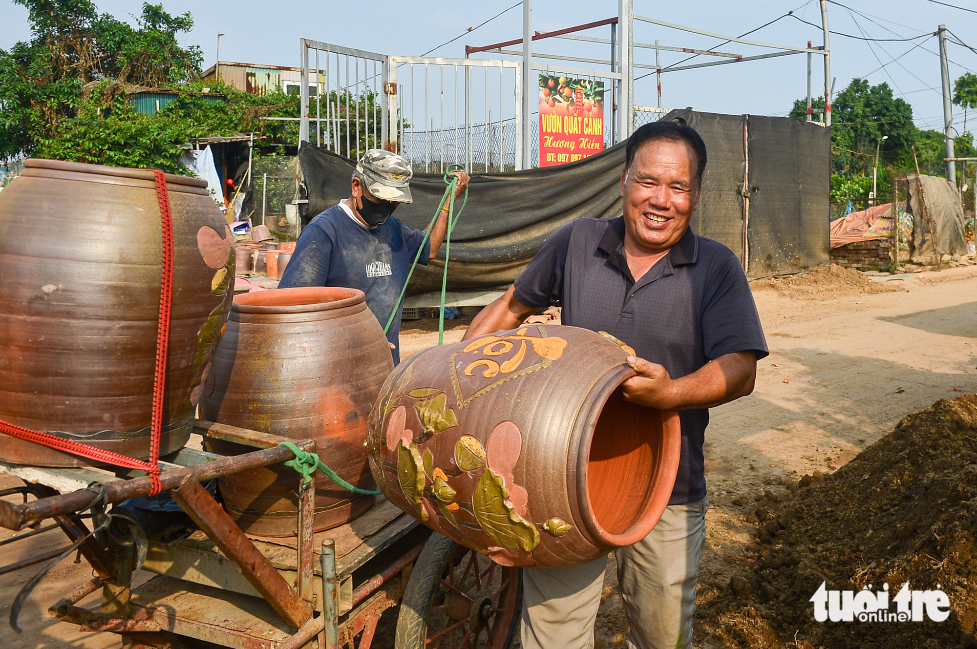 làng đào Nhật Tân - Ảnh 7.