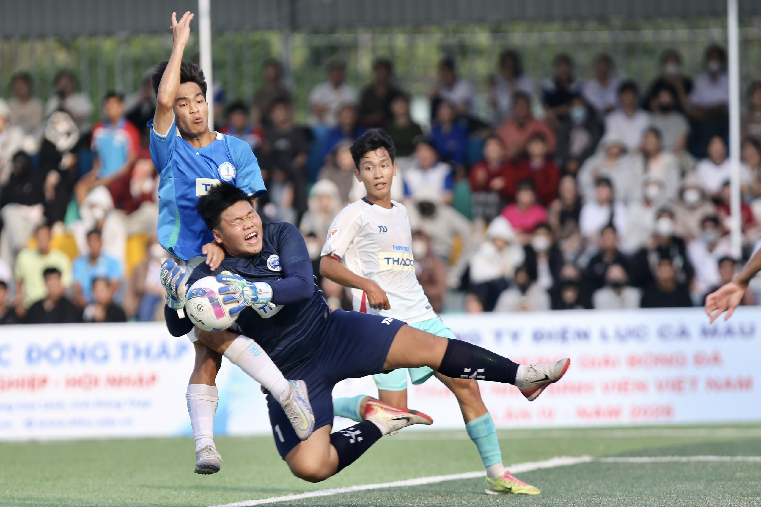 Trường ĐH Đồng Tháp: Đội bóng ‘chưa từng thủng lưới’ sẵn sàng chinh phục VCK TNSV THACO cup 2026- Ảnh 4.
