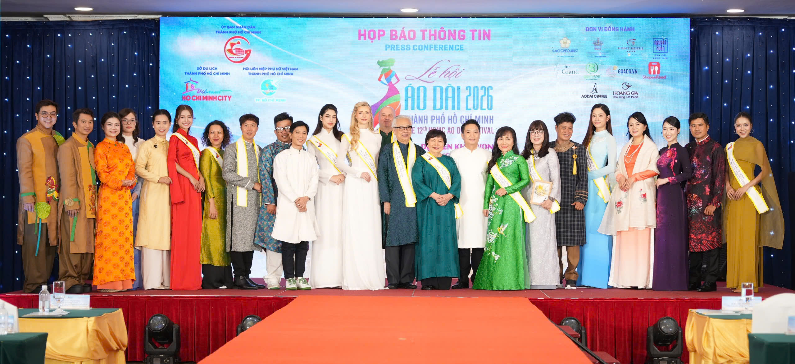 Hoa hậu Yolina Lindquist cùng dàn mỹ nhân Việt làm đại sứ Lễ hội Áo dài TP.HCM - Ảnh 4.