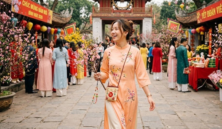 Kiểu tóc đẹp gọn gàng khi du Xuân 2026 4 Kiểu tóc kẹp càng cua giúp bạn trẻ trung, năng động, gọn gàng.