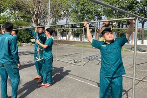TP.HCM: Phường Tân Uyên khẩn trương hoàn tất khâu chuẩn bị trước giờ tòng quân
