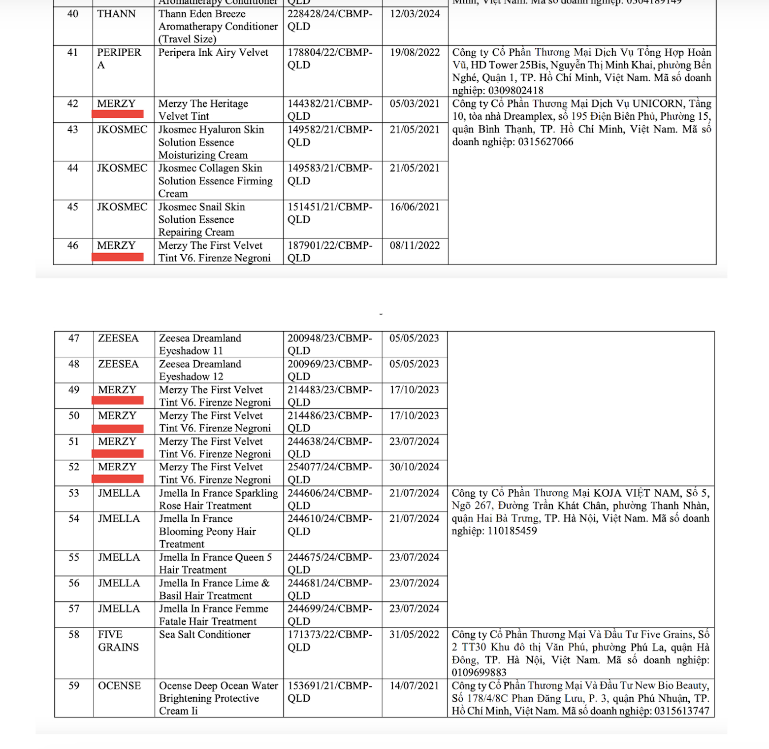 Có tên trong danh sách mỹ phẩm bị thu hồi, Merzy lên tiếng nóng đính chính 1 thông tin- Ảnh 7.