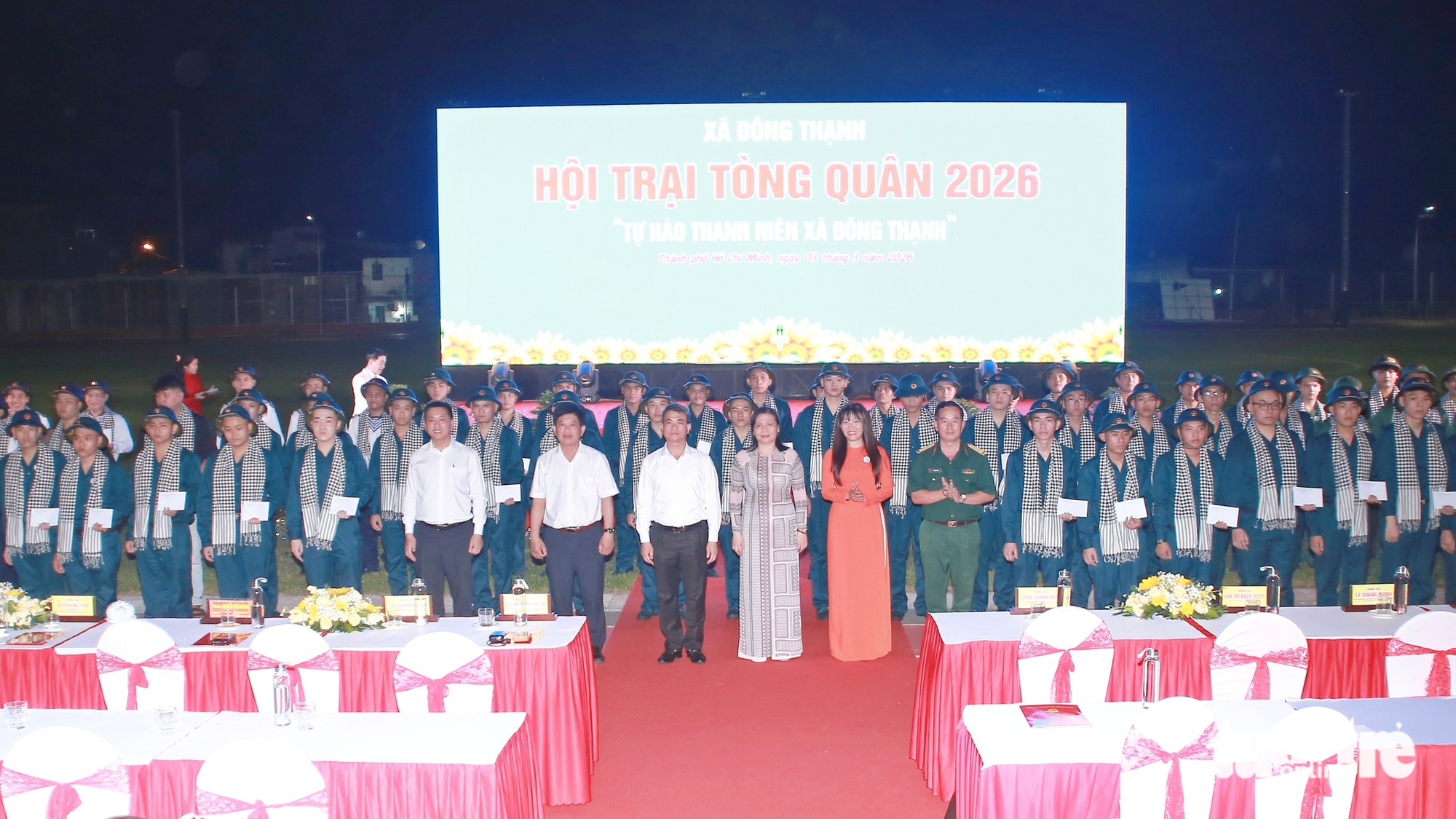 Chủ tịch Quốc hội Trần Thanh Mẫn dự Hội trại tòng quân năm 2026 tại xã Đông Thạnh - Ảnh 2.