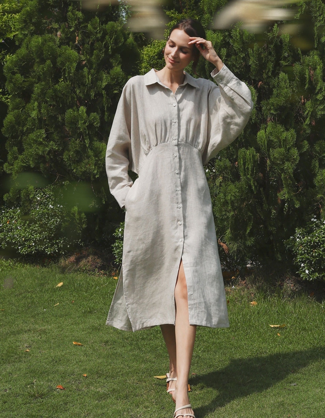 Thoáng mát cả ngày dài với trang phục linen tự nhiên- Ảnh 4. Thoáng mát cả ngày dài với trang phục linen tự nhiên- Ảnh 4.