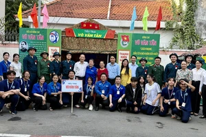 TP.HCM: 41 thanh niên phường Xuân Hòa sẵn sàng nhập ngũ