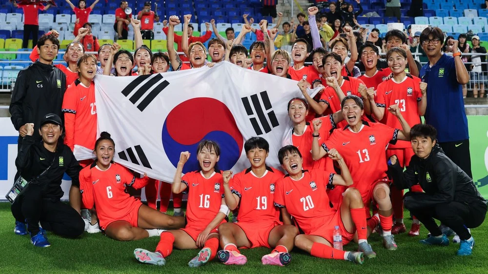 Bóng đá nữ Nhật Bản đứng tốp đầu châu Á. Ảnh: TAFC. nhat-ban-qua-manh-tuyen-viet-nam-don-duong-di-tiep-o-giai-chau-a (1).jpg