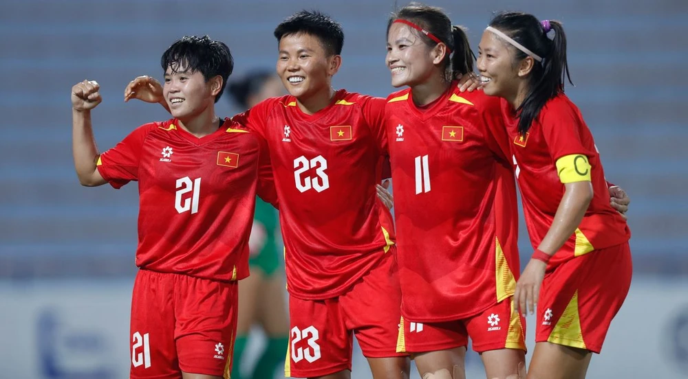 Huỳnh Như và đồng đội sẽ không khó thắng Ấn Độ. Ảnh: TAFC. nhat-ban-qua-manh-tuyen-viet-nam-don-duong-di-tiep-o-giai-chau-a (3).jpg