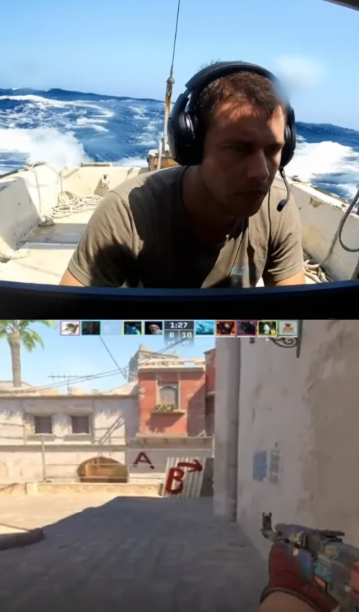 Chơi Counter-Strike 2 giữa biển, Starlink thể hiện ra sao? 2 Chơi Counter-Strike 2 giữa biển, Starlink thể hiện ra sao? - Ảnh 2.