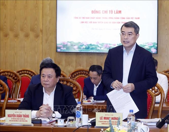 Kết quả công tác tư tưởng phải là tiêu chí đánh giá, xếp loại, xem xét cán bộ 3 Tổng Bí thư Tô Lâm: Kết quả công tác tư tưởng phải là tiêu chí đánh giá, xếp loại, xem xét cán bộ - Ảnh 3.