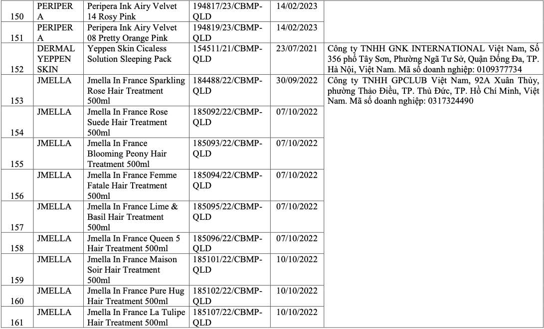 Vì sao 291 sản phẩm mỹ phẩm bị thu hồi trên toàn quốc?- Ảnh 17.