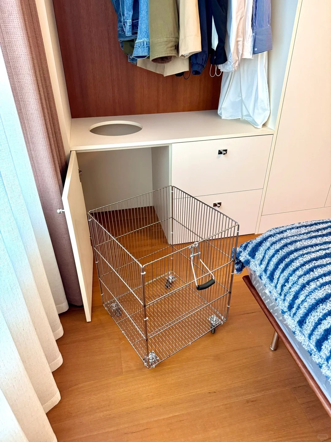 Hàng xóm ghé chơi, nhìn cảnh này trong nhà tôi lập tức bái 2 tiếng: 