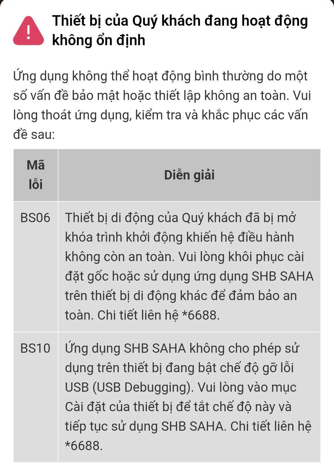 Nhiều người tá hóa vì bất ngờ bị khóa ứng dụng ngân hàng- Ảnh 2. Nhiều người tá hóa vì bất ngờ bị khóa ứng dụng ngân hàng- Ảnh 2.