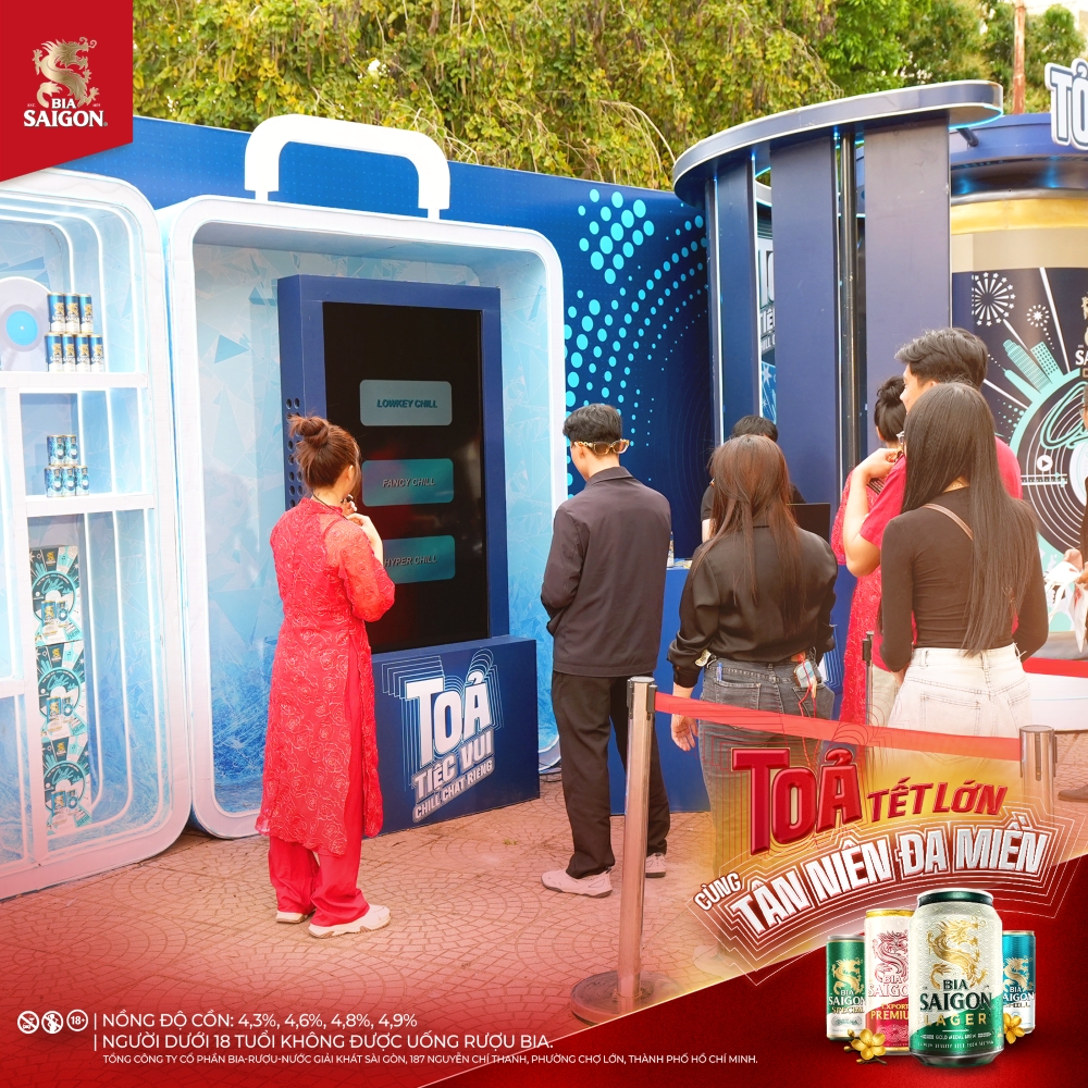 Hồ Quang Hiếu và Chillies mang đến không khi Tân niên hứng khởi tại tiệc Tân niên đa miền siêu khủng của Bia Saigon- Ảnh 3.