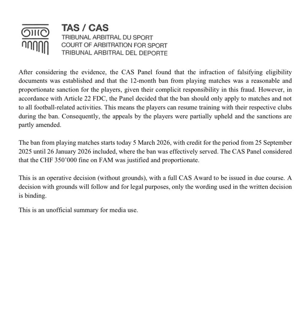 Truyền thông khu vực: 'CAS chỉ thẳng Malaysia sai phạm nhập tịch, giờ đến trách nhiệm của AFC’- Ảnh 2.