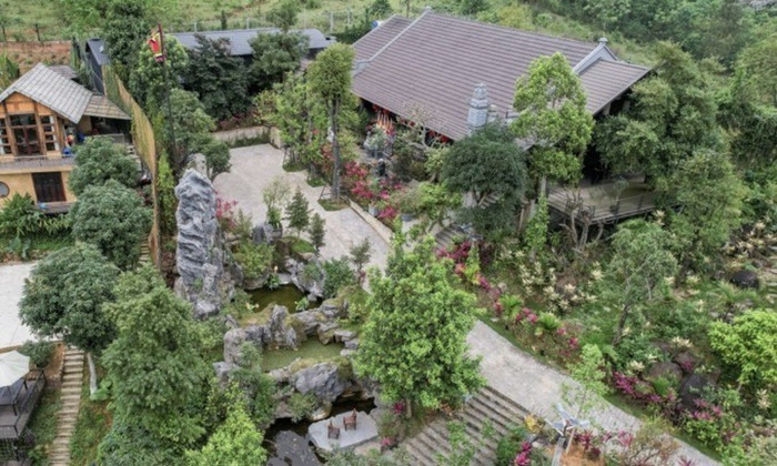 NSND trẻ nhất Việt Nam sở hữu biệt phủ nghỉ dưỡng rộng 8.000m2 ở Hà Nội, đi mỏi chân không hết- Ảnh 6.