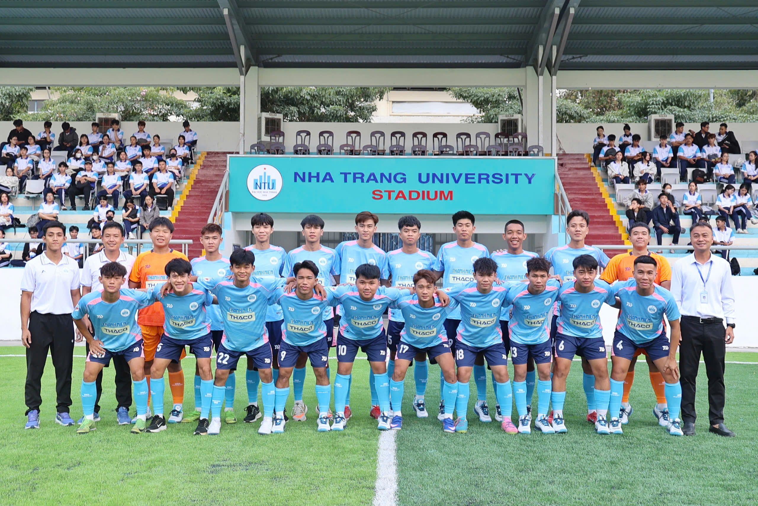 Trường ĐH Nha Trang khánh thành SVĐ, xuất quân dự VCK TNSV THACO cup 2026- Ảnh 5.