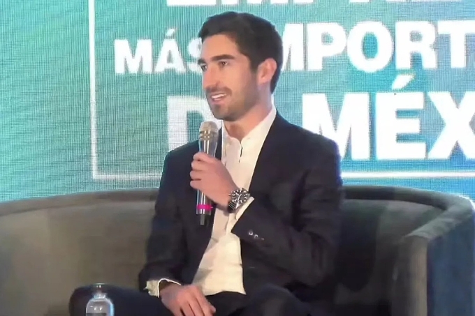 Chân dung tỷ phú Gonzalo Hevia Baillères. Ảnh: Mundo Ejecutivo TV