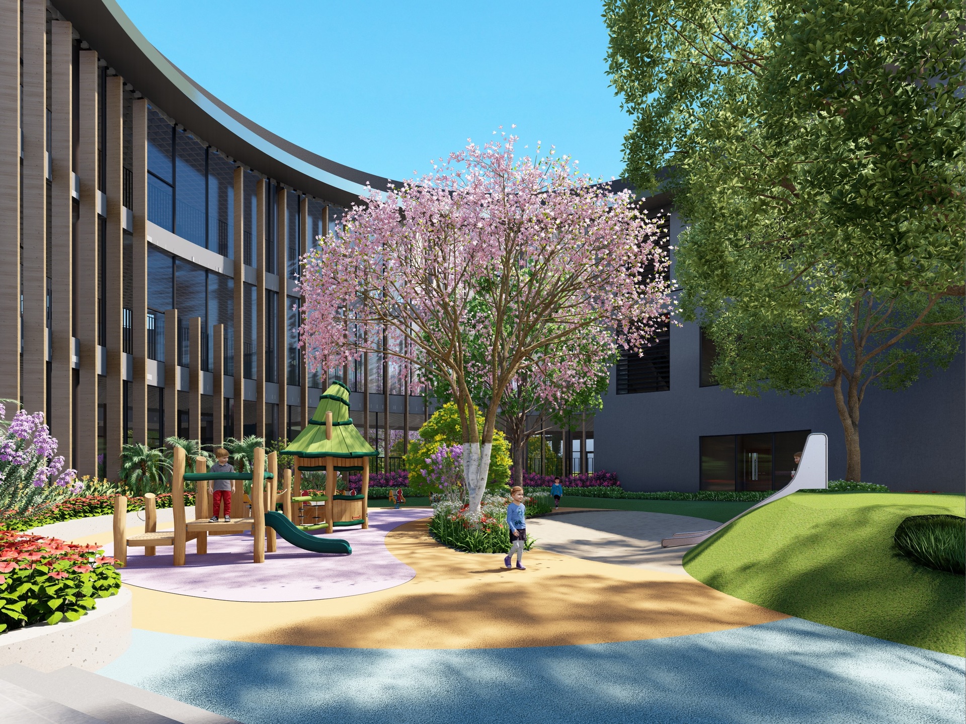 Không gian bên trong Vin Nexus Center – Trường giáo dục chuyên biệt theo chuẩn quốc tế - 3