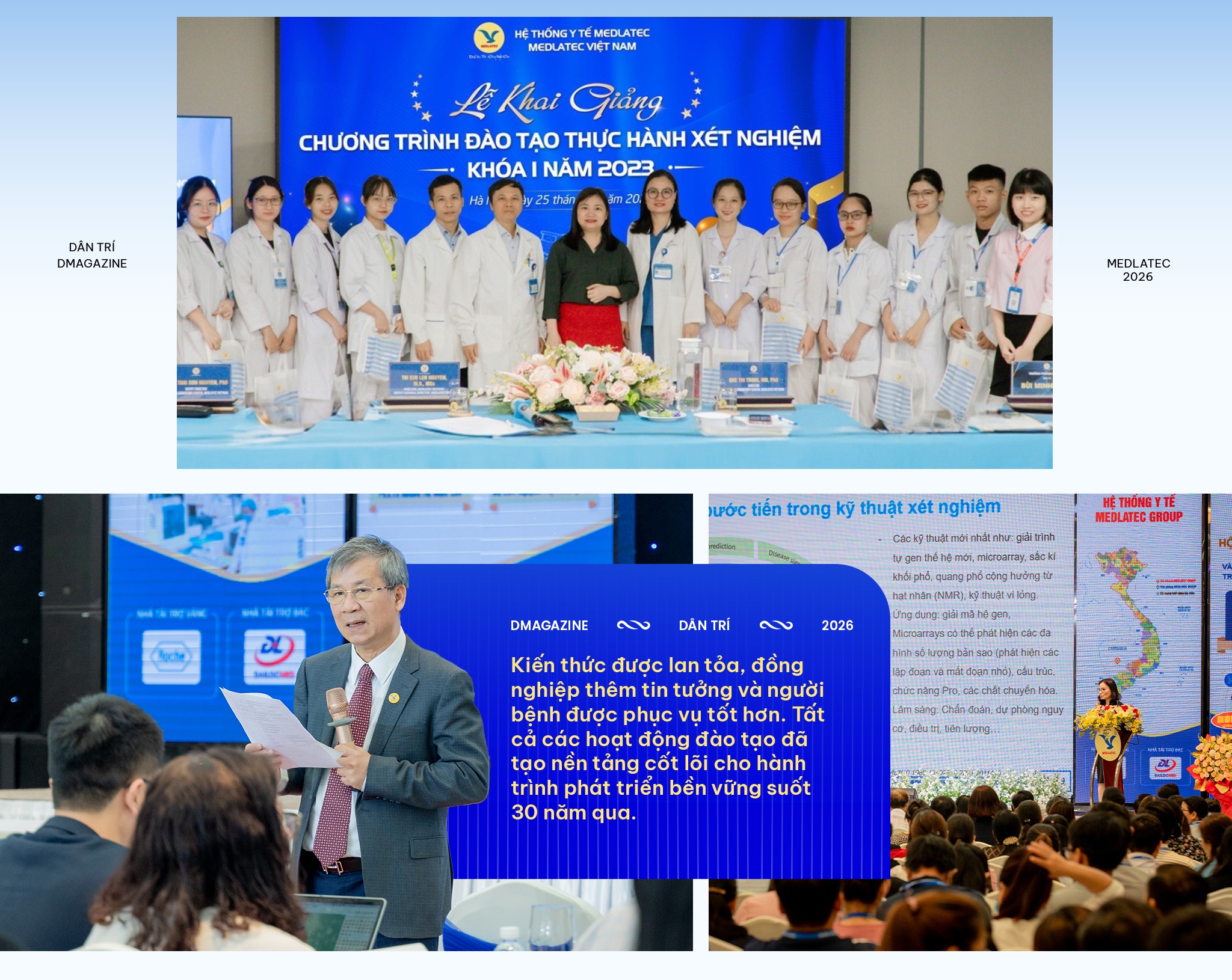 MEDLATEC hành trình 30 năm:   Từ khởi đầu không kim chỉ nam đến sứ mệnh được xã hội trao gửi - 23