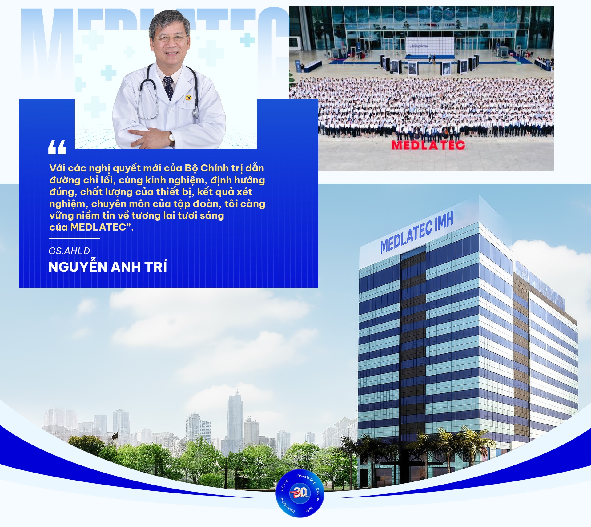 MEDLATEC hành trình 30 năm:   Từ khởi đầu không kim chỉ nam đến sứ mệnh được xã hội trao gửi - 43