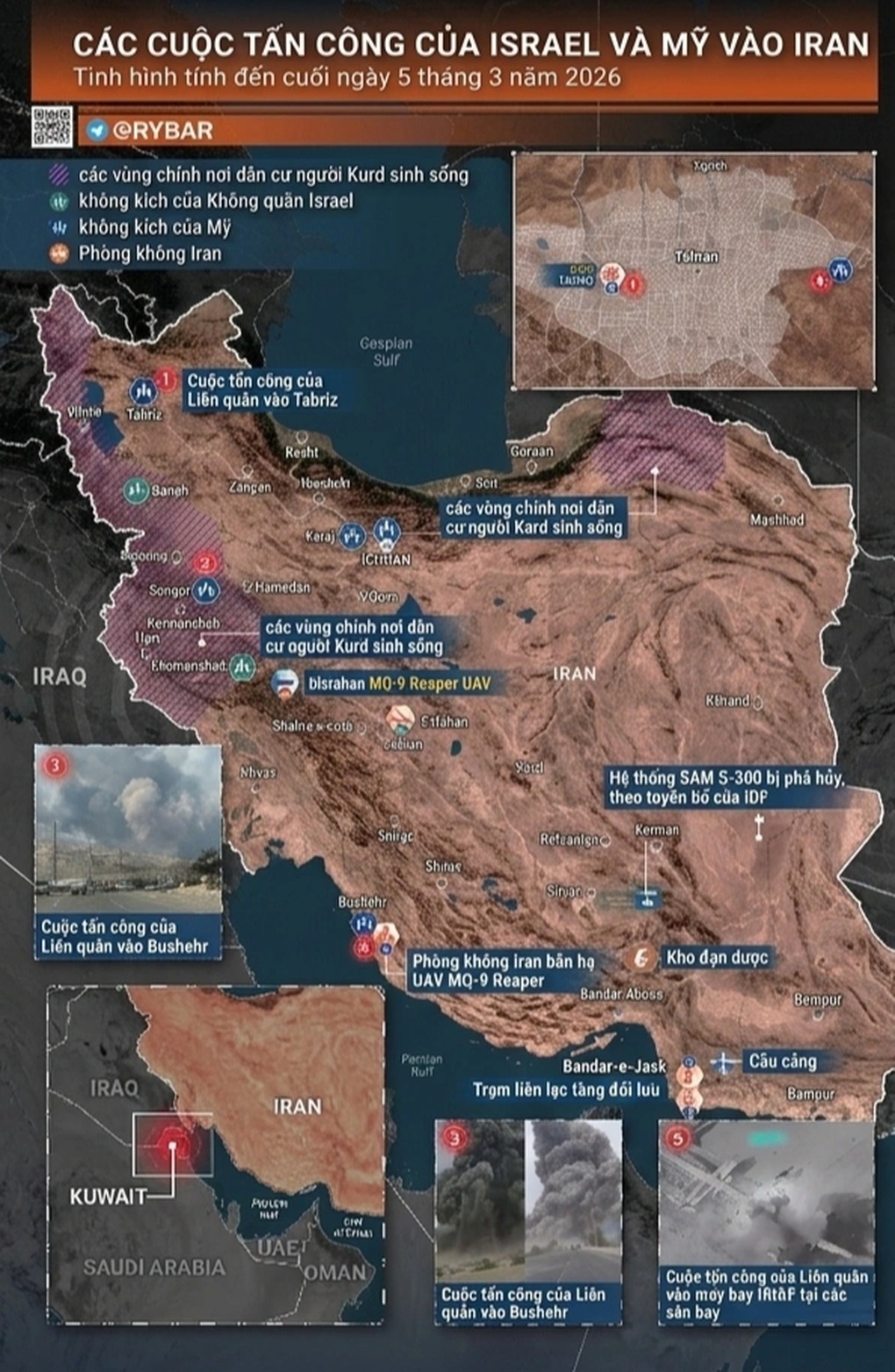 Toàn cảnh xung đột Trung Đông: Iran đổi bài hay hết tên lửa? - 2