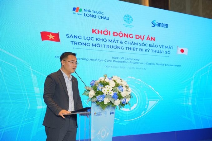 Ông Vũ Ngọc Thắng - Giám đốc ngành hàng Thuốc - Vaccine hệ thống nhà thuốc và trung tâm tiêm chủng Long Châu. Ảnh: LC