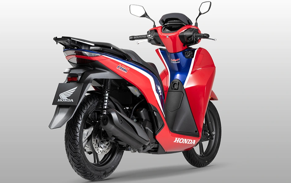 Honda SH150i Special Edition HRC sản xuất giới hạn 500 xe rục rịch về Việt Nam - Ảnh 4.