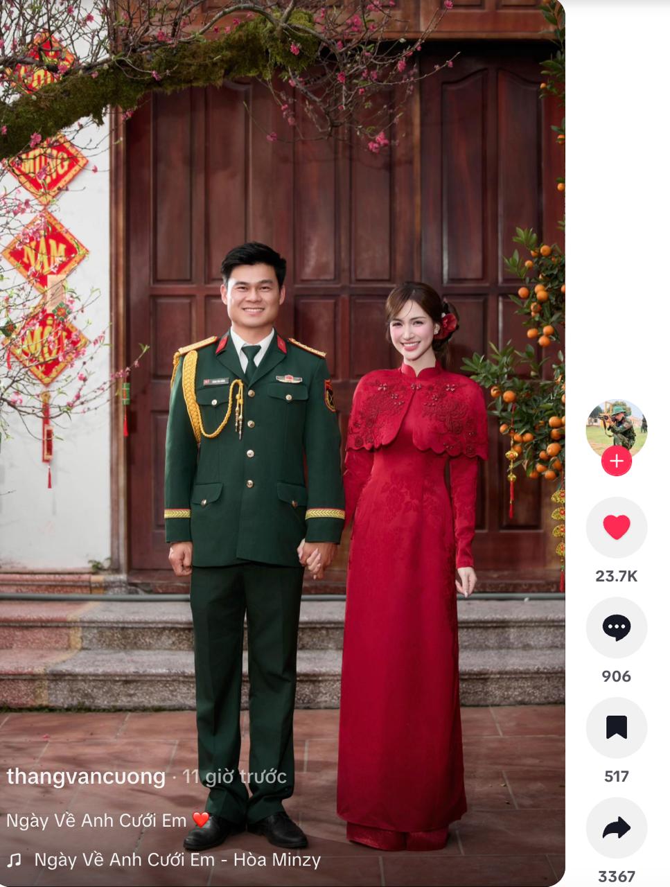 Bạn trai quân nhân của Hòa Minzy có động thái đầu tiên sau khi công khai hẹn hò- Ảnh 3.