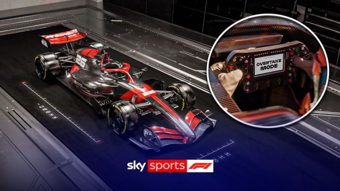 Mỗi vòng đua sẽ chỉ có một điểm kích hoạt Overtake Mode. Ảnh: Sky Sports