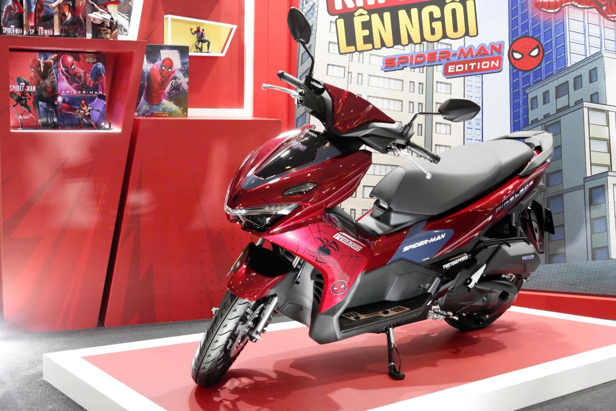 Honda hợp tác Marvel, tung ra 4.000 chiếc Air Blade bản giới hạn tại Việt Nam - Ảnh 2.